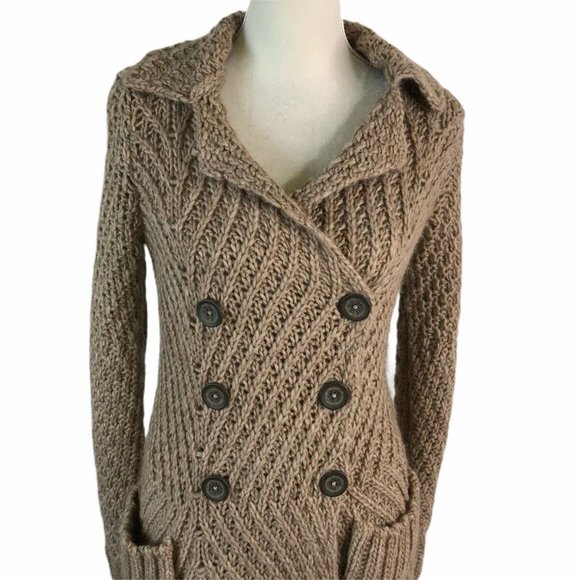 Free People - Chunky Knit Cardigan - Picture 3 of 12